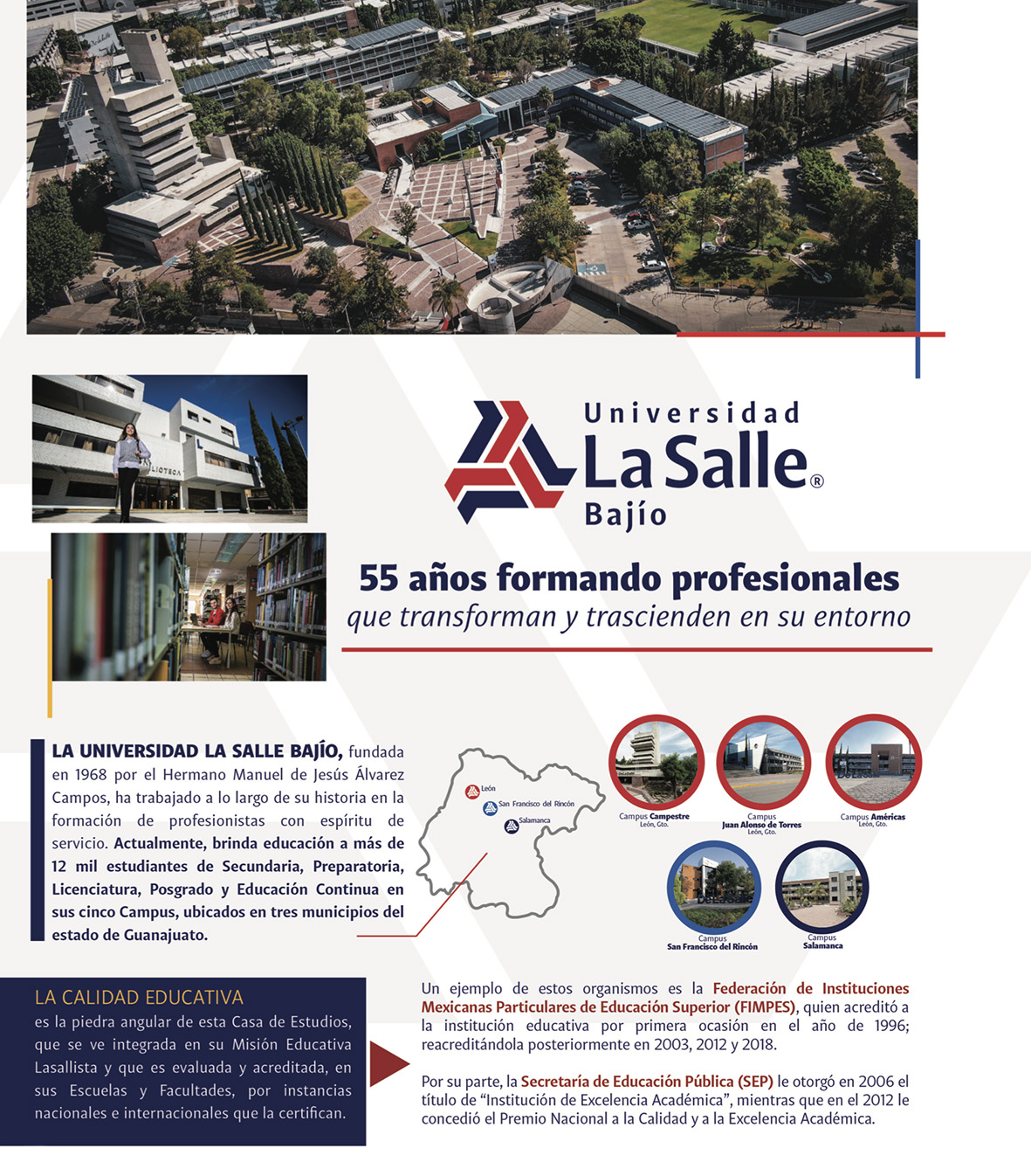 Universidad La Salle del Bajío Tops México Mejores Universidades